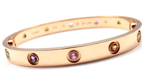 cartier bracelet green stone